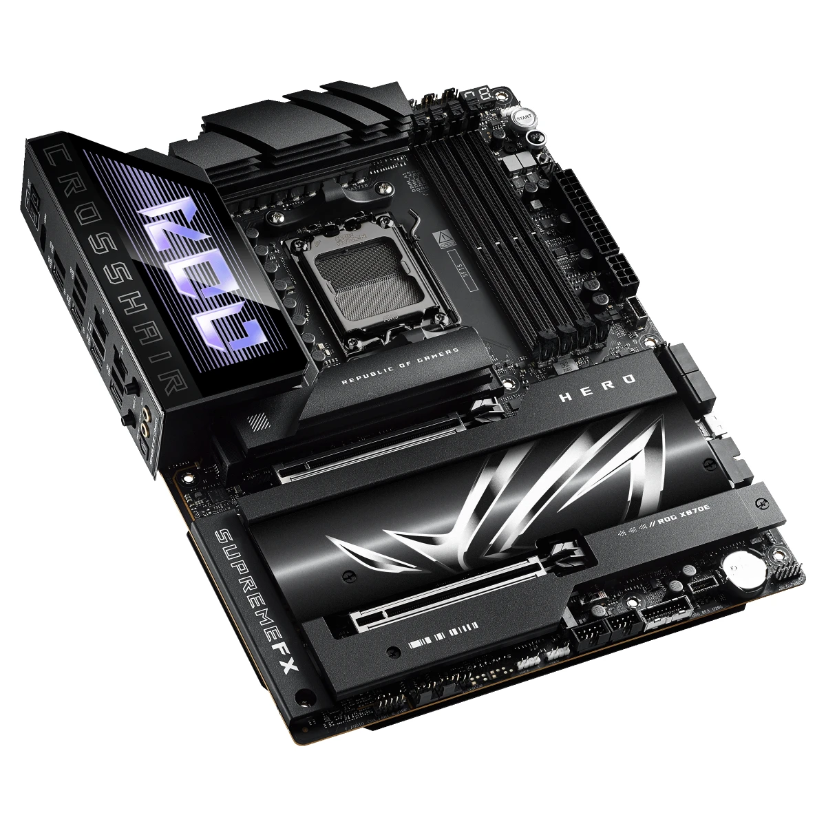 Galery – ASUS ROG CROSSHAIR X870E HERO AMD X870E Ranhura AM5 ATX0