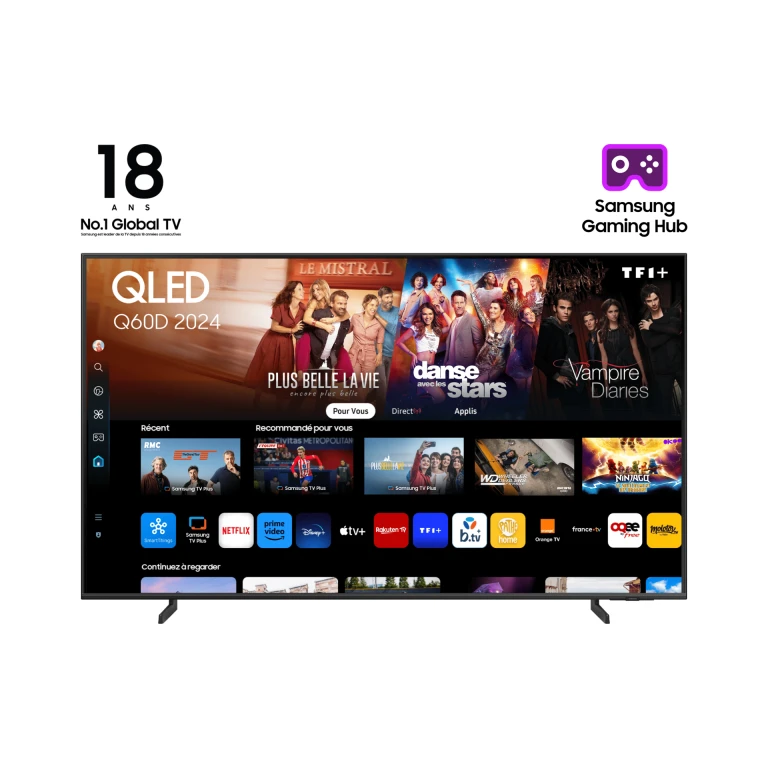 Thumbnail-Samsung TQ85Q60DAU 2,16 m (85″) 4K Ultra HD Smart TV Wi-Fi Titânio