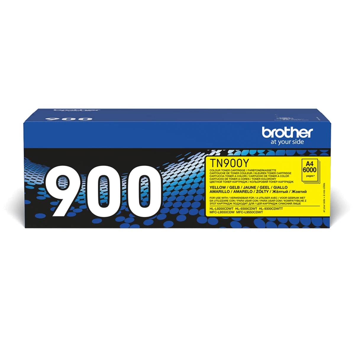 Thumbnail-Brother TN-900Y toner 1 unidade(s) Original Amarelo