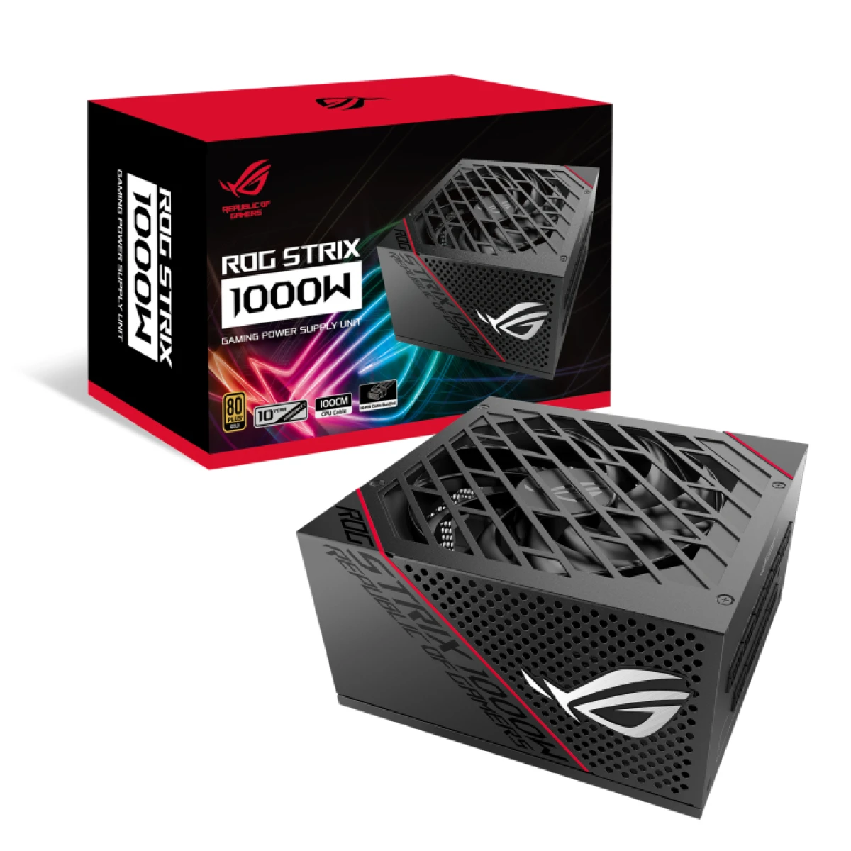 Galery – ASUS ROG STRIX 1000W Gold (16-pin cable) fonte de alimentação 20+4 pin ATX ATX Preto0