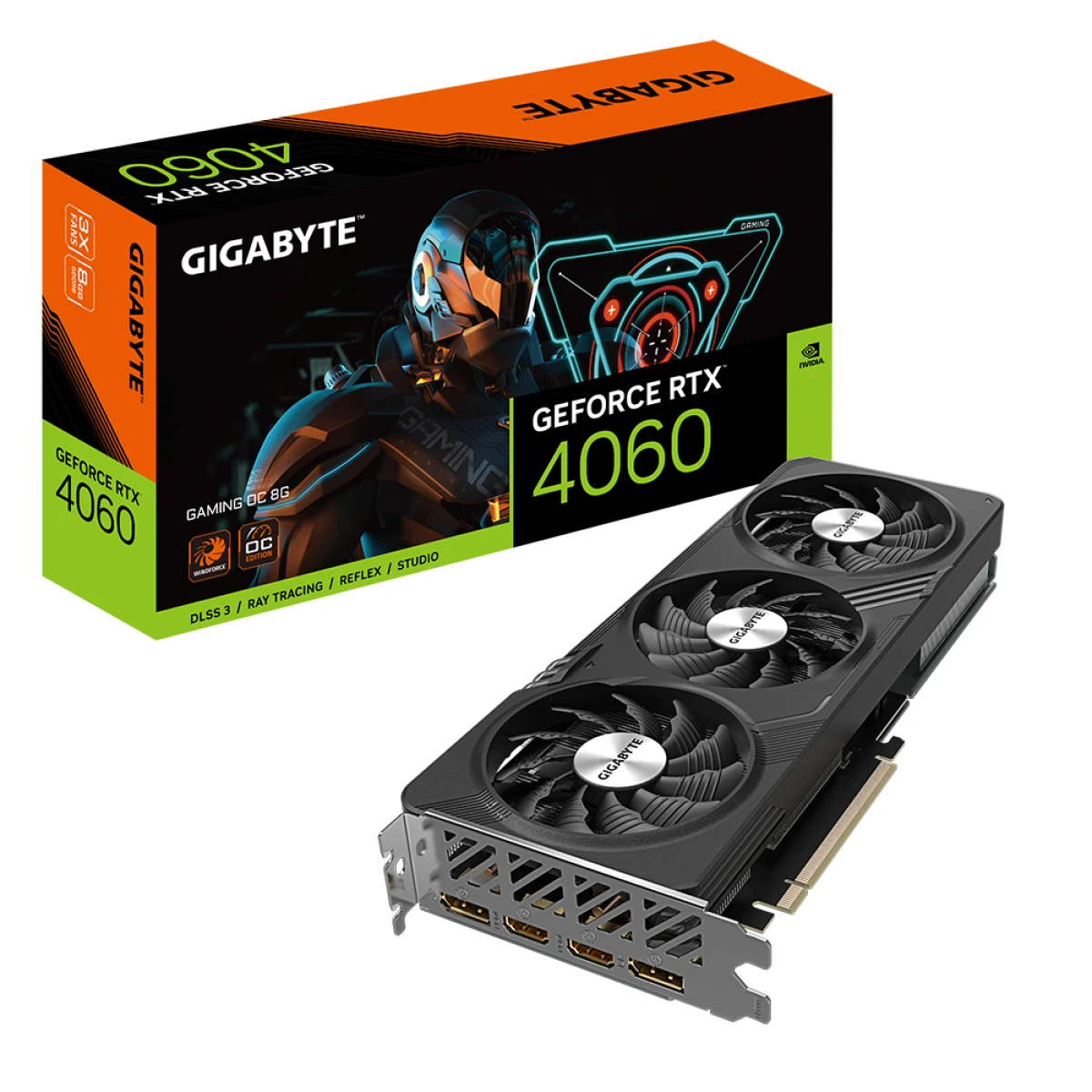 Thumbnail-GIGABYTE GAMING GeForce RTX­­ 4060 OC 8G NVIDIA GeForce RTX­ 4060 8 GB GDDR6