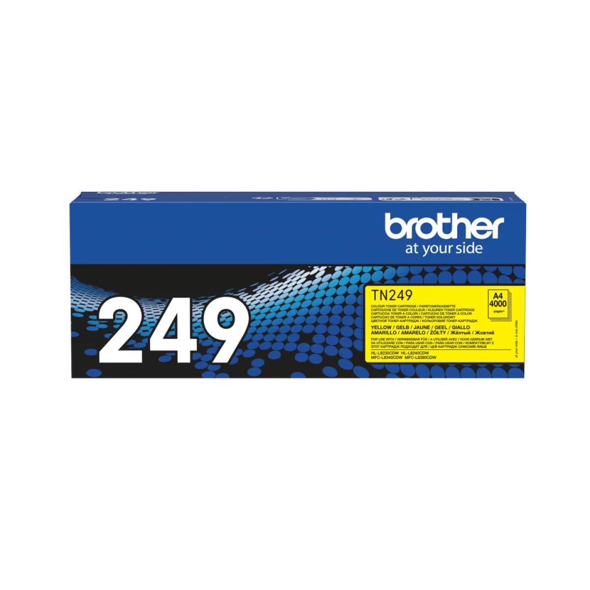 Thumbnail-Brother TN-249Y toner 1 unidade(s) Original Amarelo