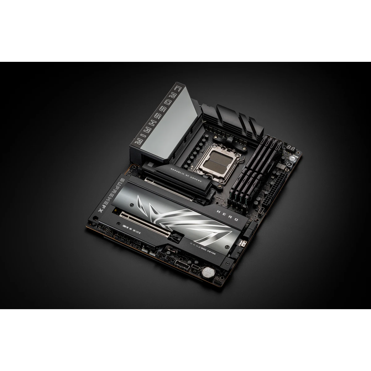 Galery – ASUS ROG CROSSHAIR X870E HERO AMD X870E Ranhura AM5 ATX0