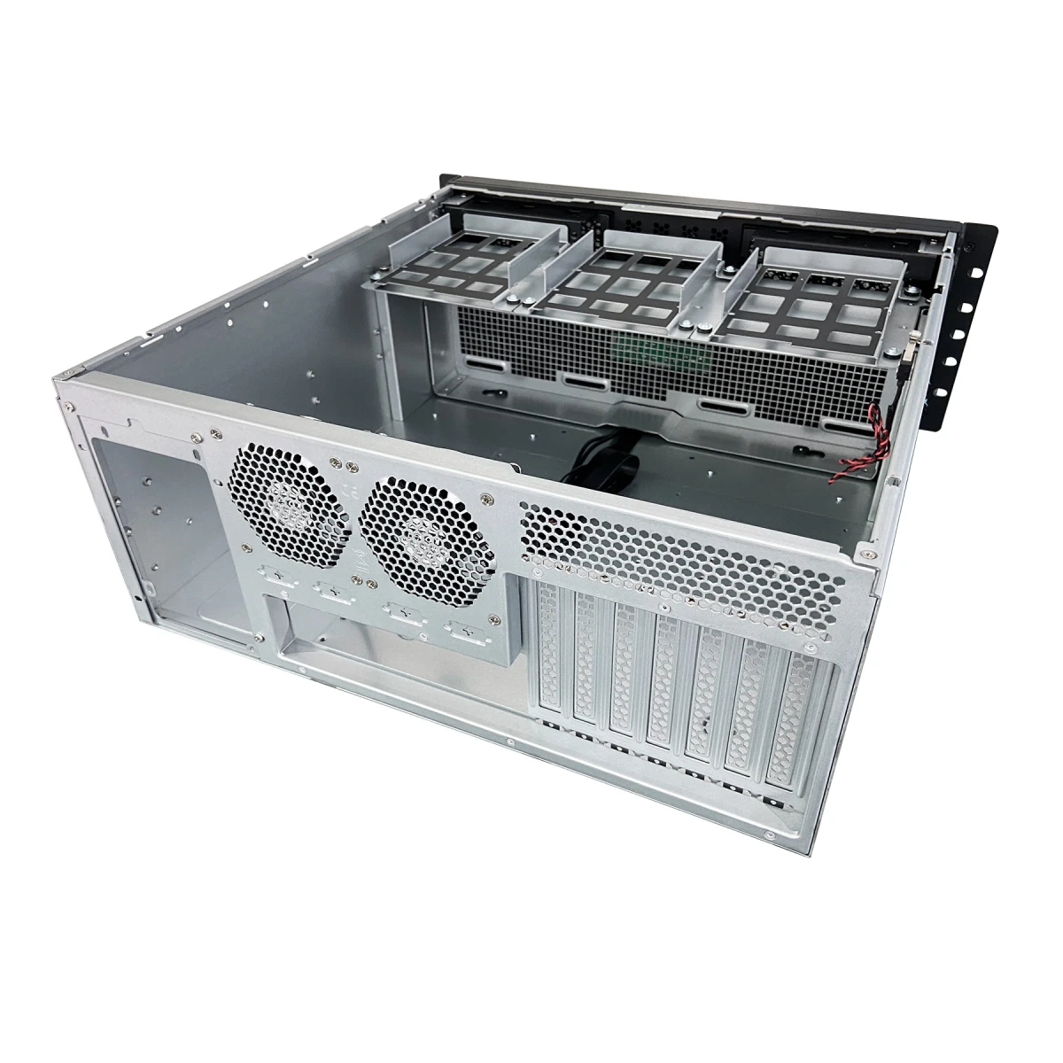 Galery – UNYKAch 4U 19″ UK4339H Rack Preto, Prateado0