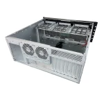Galery – UNYKAch 4U 19″ UK4339H Rack Preto, Prateado0