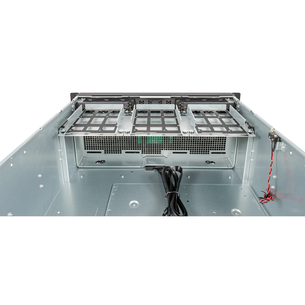 Galery – UNYKAch 4U 19″ UK4339H Rack Preto, Prateado0