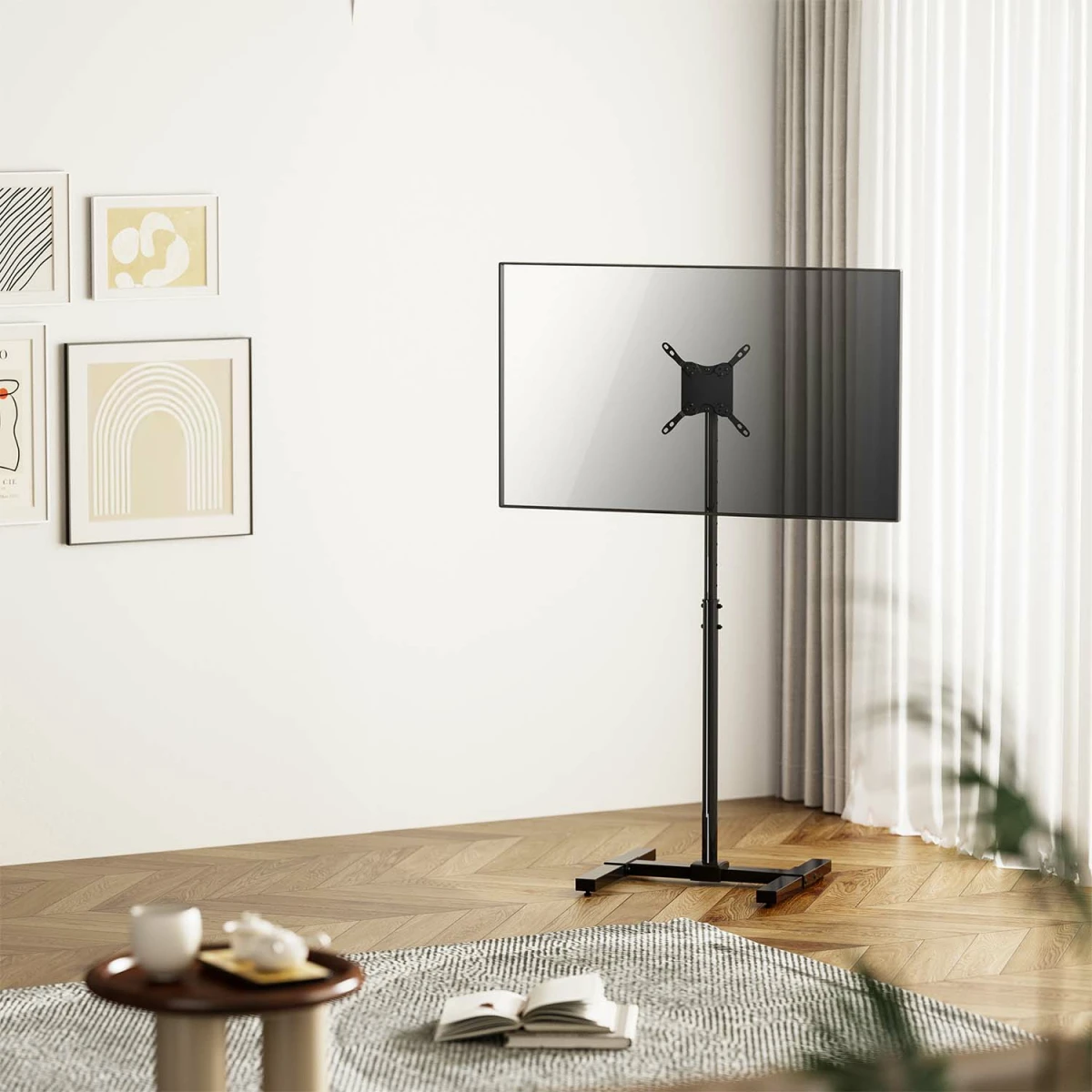 Galery – AISENS FT42TE-261 suporte para TV 106,7 cm (42″) Preto0