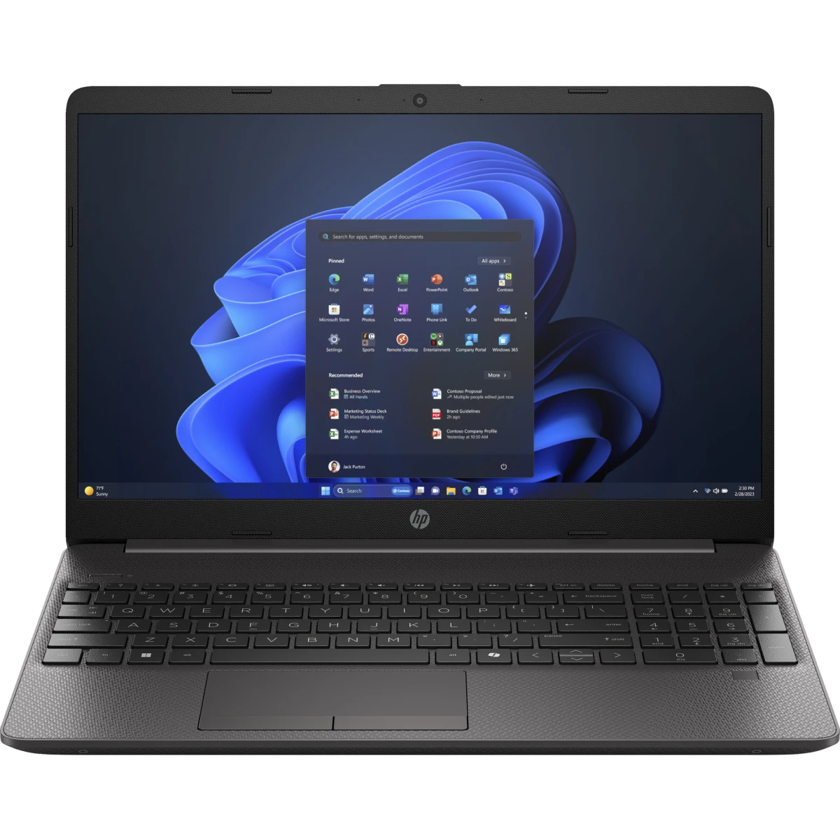 Thumbnail-HP 250R G9 Intel® Core™ i3 i3-1315U Computador portátil 39,6 cm (15.6″) Full HD 8 GB DDR4-SDRAM 256 GB SSD Wi-Fi 6 (802.11ax) Windows 11 Home Preto