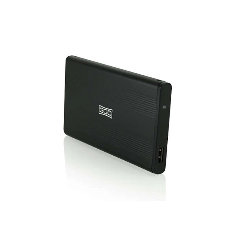 Thumbnail-Estojo Externo 3GB HD 2.5″ SATA-USB – Cor Preto