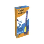 Galery – Esferografica bic gelocity illusion apagavel azul ponta de 0,7 mm0