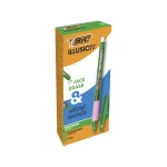 Galery – Esferografica bic gelocity illusion apagavel verde ponta de 0,7 mm0