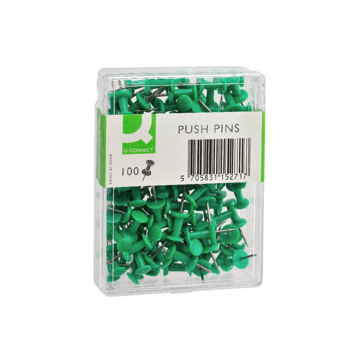Galery – Alfinetes de sinalizacao verde caixa com 100 unidades0