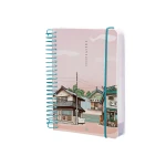 Galery – Agenda espiral liderpapel santorini a6 2025 dia pagina entardecer rosa papel 60 gr0