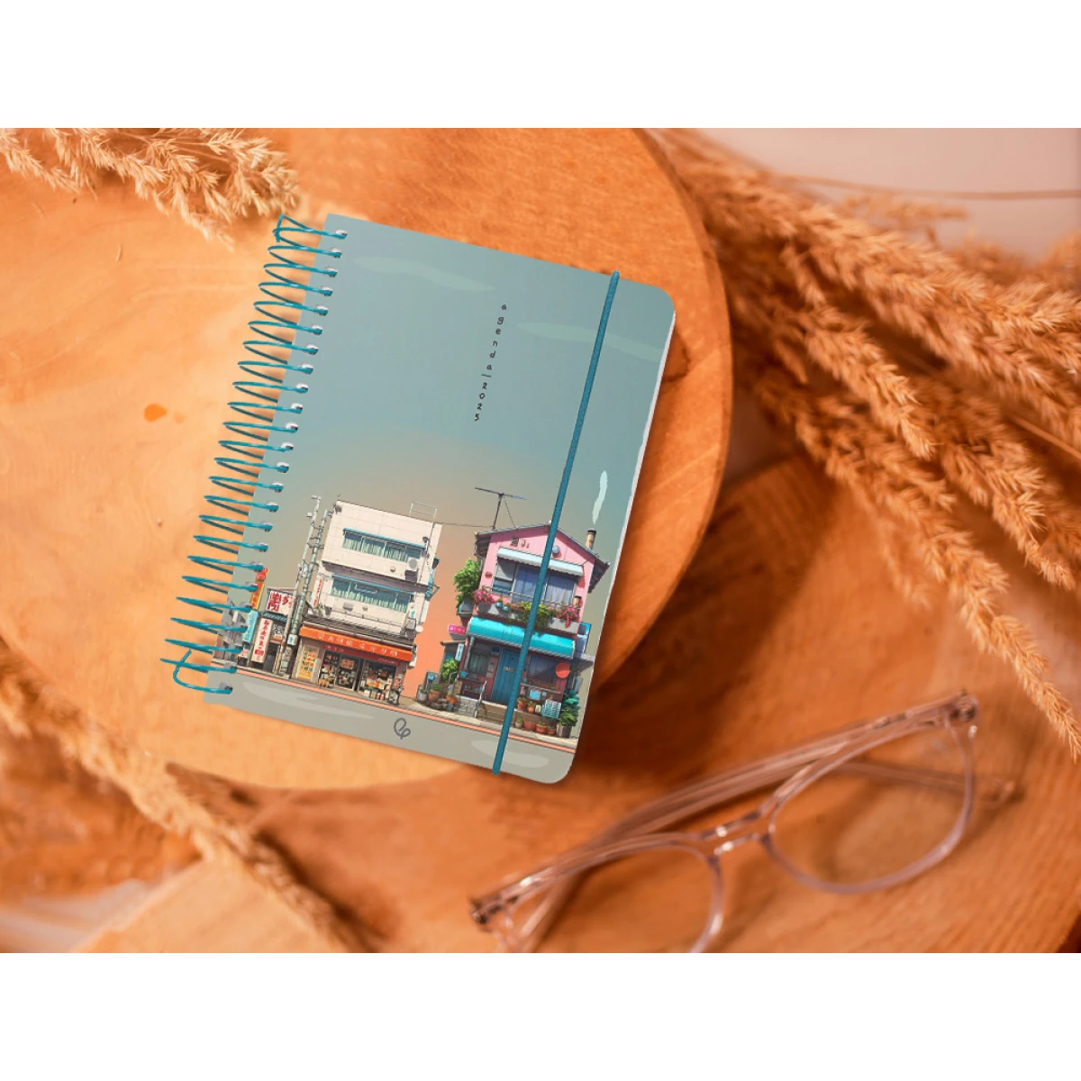 Galery – Agenda espiral liderpapel santorini a6 2025 dia pagina street view papel 60 gr0