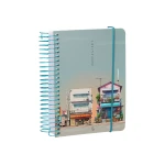 Galery – Agenda espiral liderpapel santorini a6 2025 dia pagina street view papel 60 gr0