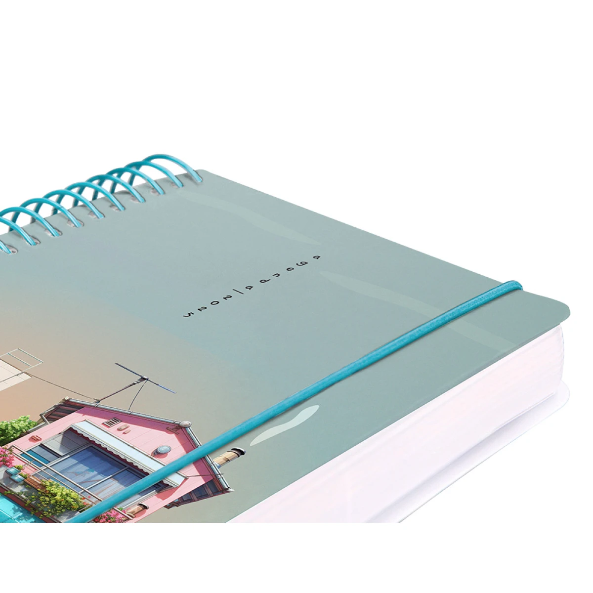 Galery – Agenda espiral liderpapel santorini a6 2025 dia pagina street view papel 60 gr0