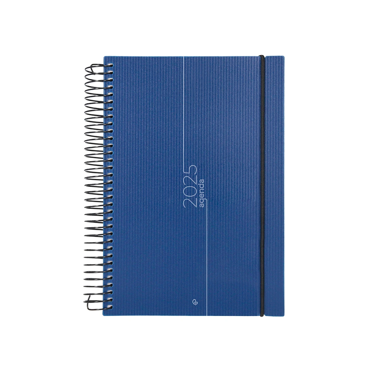 Galery – Agenda encadernada liderpapel olbia a5 2025 dia pagina cor azul papel 60 gr0