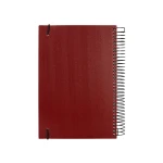 Galery – Agenda encadernada liderpapel olbia a5 2025 dia pagina cor vermelho papel 60 gr0