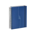 Galery – Agenda encadernada liderpapel olbia a4 2025 dia pagina cor azul papel 60 gr0