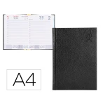 Thumbnail-Agenda encadernada liderpapel corfu a4 2025 dia pagina cor preto papel 60 gr