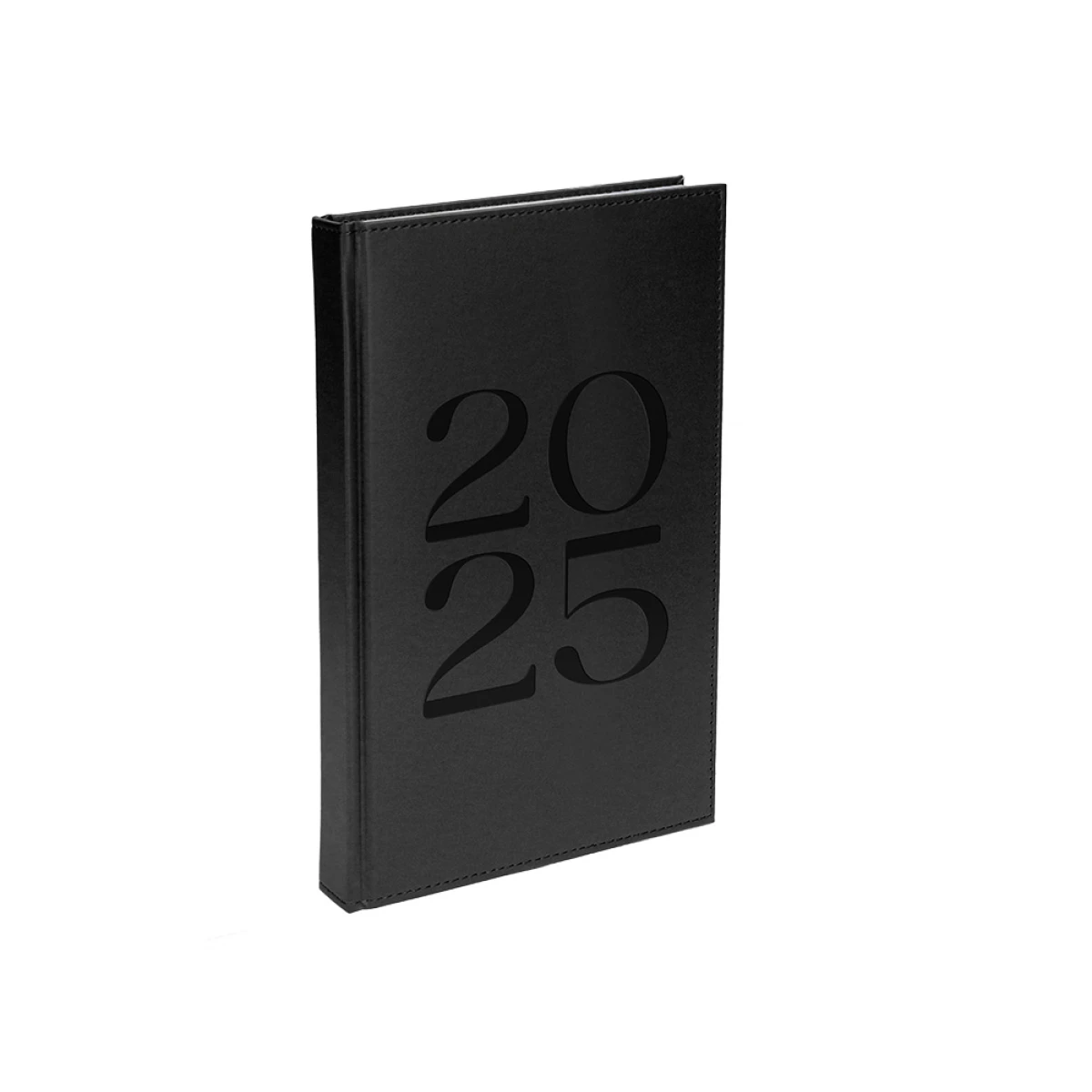 Galery – Agenda encadernada liderpapel creta 8×15 2025 semana vista cor preto papel 70 gr0