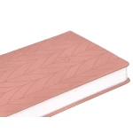 Galery – Agenda encadernada liderpapel lipsi a5 2025 dia pagina cor rosa pessego papel 70 gr0