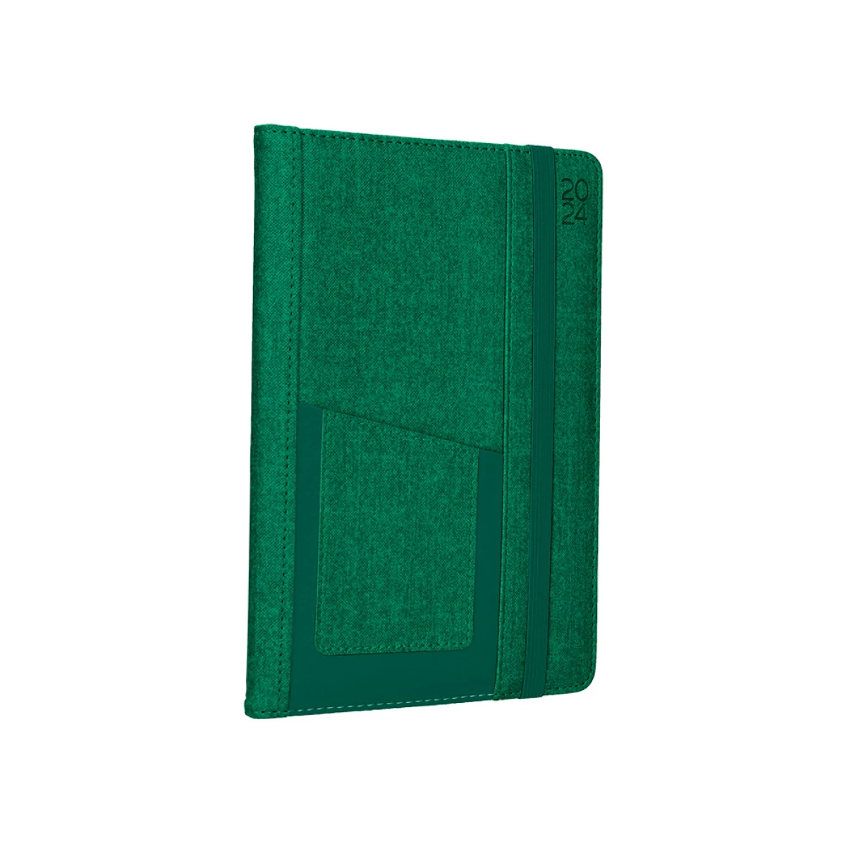 Galery – Agenda encadernada liderpapel saria a5 2025 dia pagina cor verde papel 70 gr0