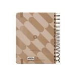 Galery – Agenda encadernada antartik pattern a5+ 2025 dia pagina cor rosa nude papel 80 gr0