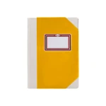 Galery – Livro de cartao cosido fernandes flecha din a4+ liso 50 folhas 120 gr amarelo0