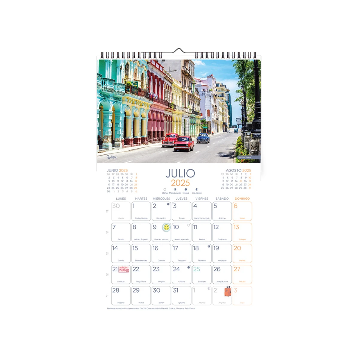 Galery – Calendarios liderpapel 2025 pack de 24 unidades diseños surtidos lote0