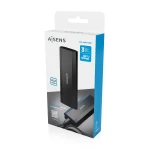 Galery – AISENS ASM2-028B Caixa para Discos Rígidos Compartimento SSD Preto M.20