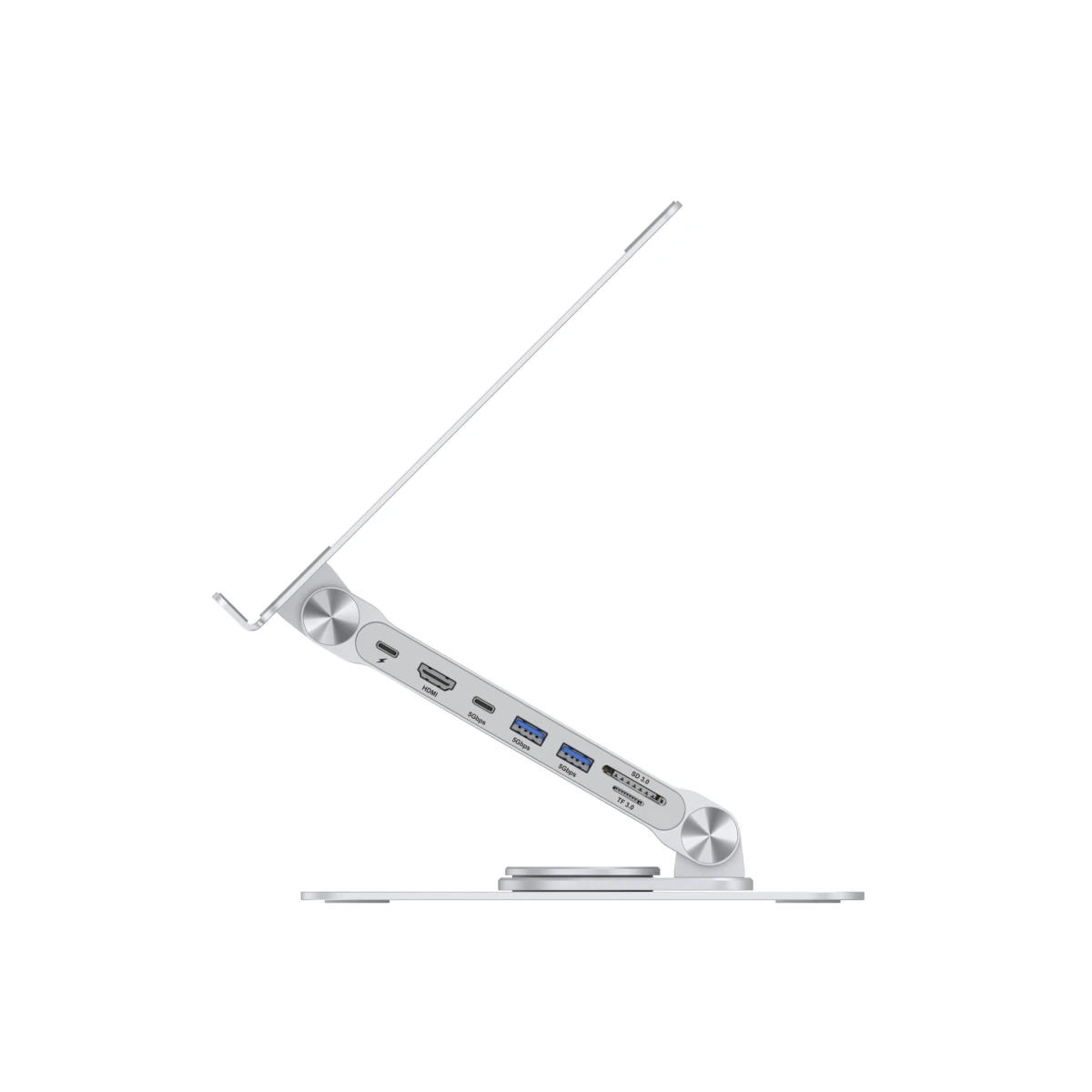 Galery – Conceptronic DONN27G Suporte para Computadores Portáteis Suporte para computador portátil Prateado0