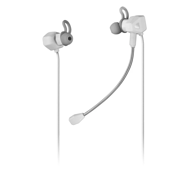 Thumbnail-Auscultadores MARS GAMING MIHX IN-EAR HEADSET, HAPTIC SENSE, 2X MICRO, MULTIPLATFORM, WHITE