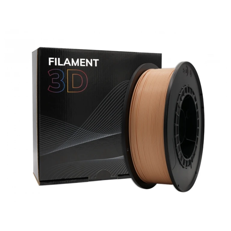 Thumbnail-Filamento 3D PLA – Diâmetro 1,75mm – Bobina 1kg – Cor Pêssego Transparente