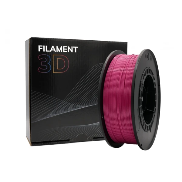 Thumbnail-Filamento 3D PLA – Diâmetro 1,75mm – Bobina 1kg – Cor Magenta