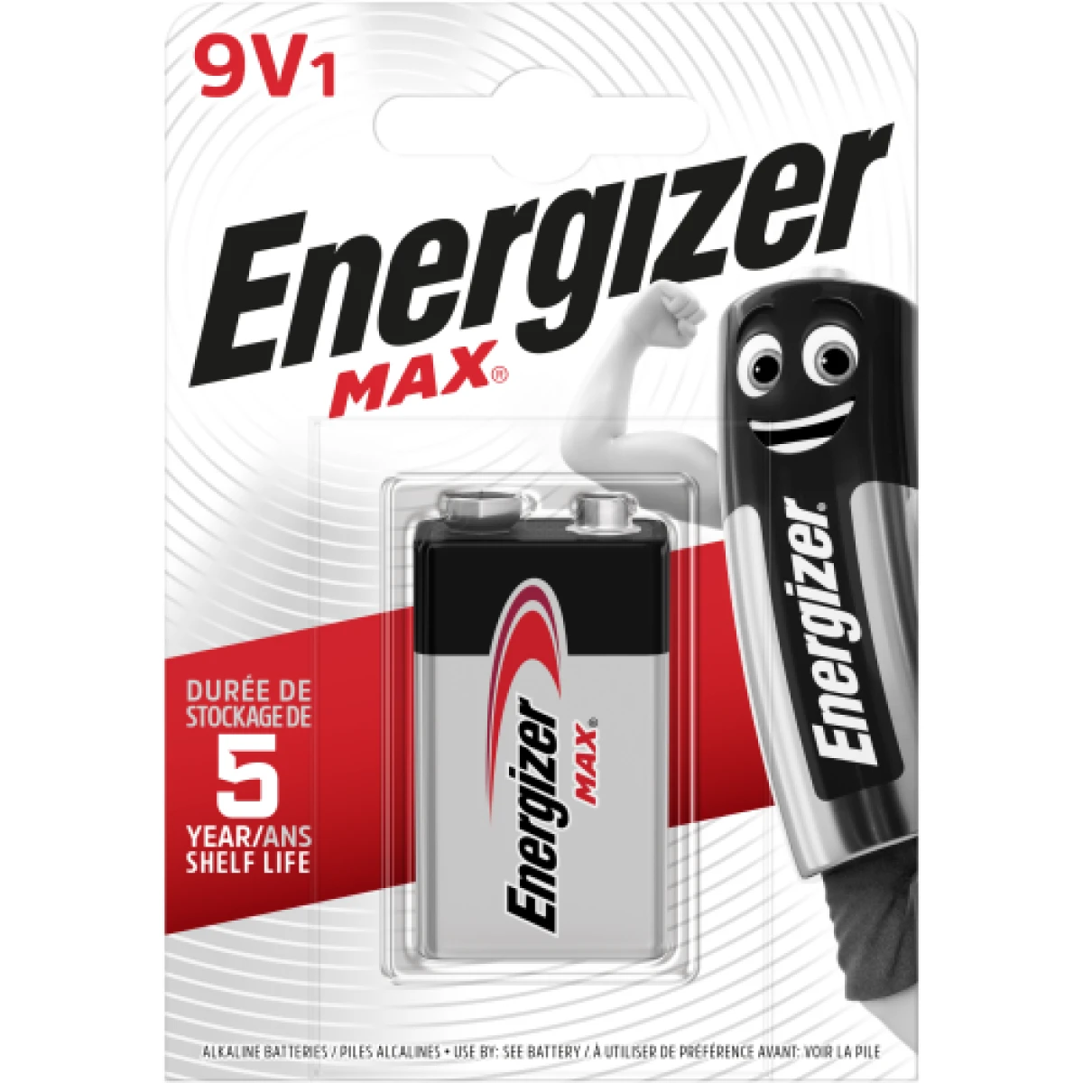 Thumbnail-Energizer Max – bateria alcalina de uso único de 9V