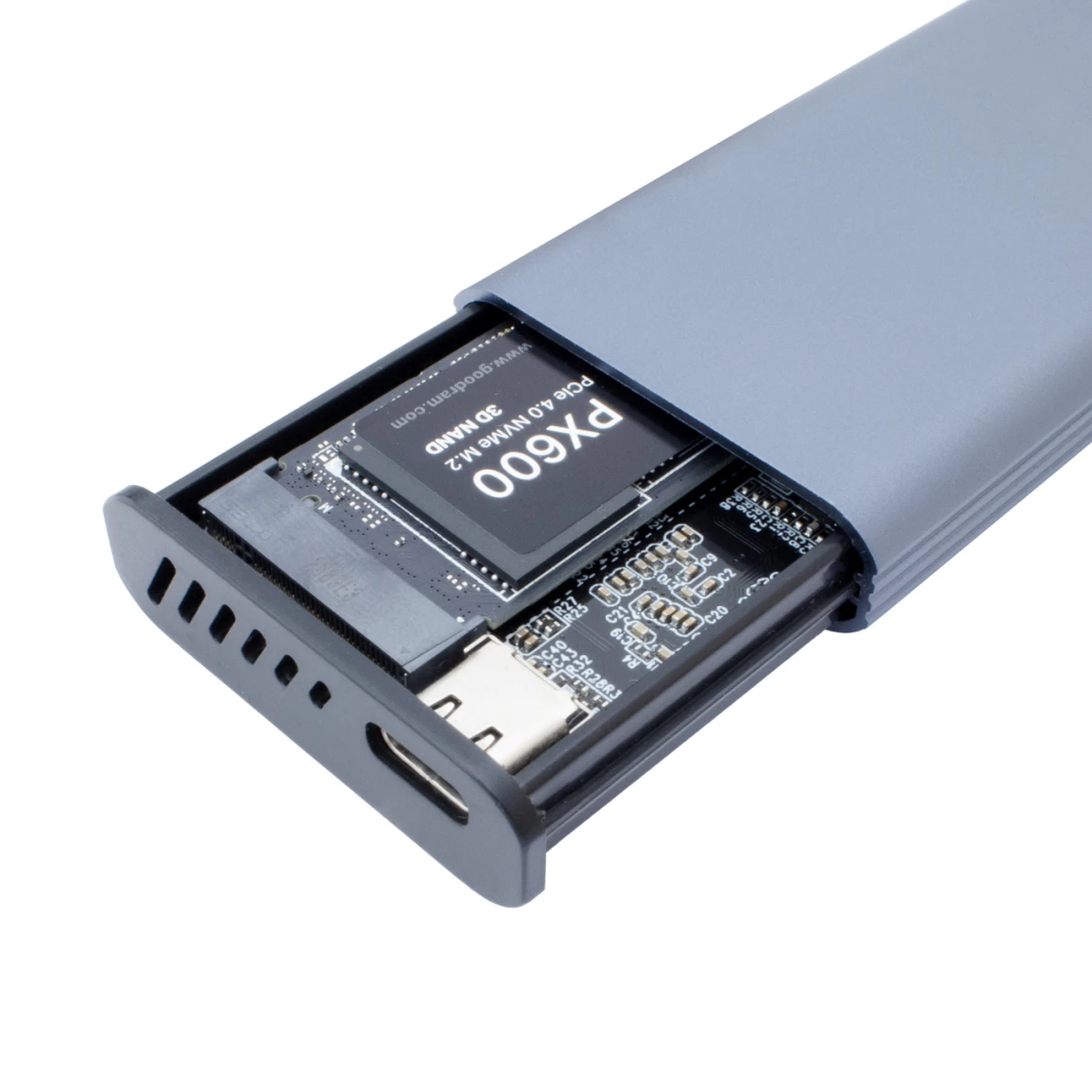 Galery – CoolBox COO-MCM-M2F Caixa para Discos Rígidos Compartimento SSD Cinzento M.20