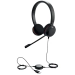 Galery – Jabra Evolve 20 MS Stereo Auscultadores Com fios Fita de cabeça Escritório/Call center USB Type-A Preto0