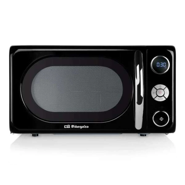 Thumbnail-Microondas Orbegozo MIG 2044 com Grill – Potência 700W, Grill 900W – Capacidade 20L – 10 Níveis de Potência – Temporizador Digital – Design Vintage – Cor Preto