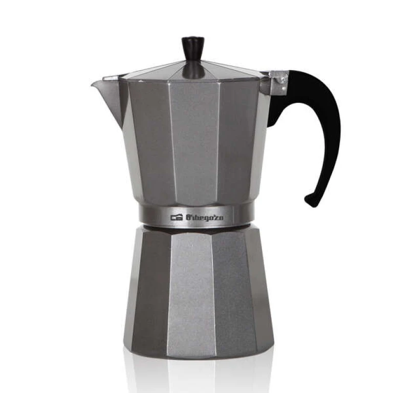 Thumbnail-Cafeteira Orbegozo KFS 620 em alumínio prata – Capacidade para seis xícaras – Alça ergonômica – Válvula de segurança – Ideal para preparar bebidas feitas com café