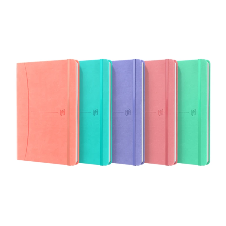 Thumbnail-Capa Oxford Signature Cuaderno Sido Extradura A5 – 80 Folhas – Capa Resistente – 1 Linha – Cores Sortidas