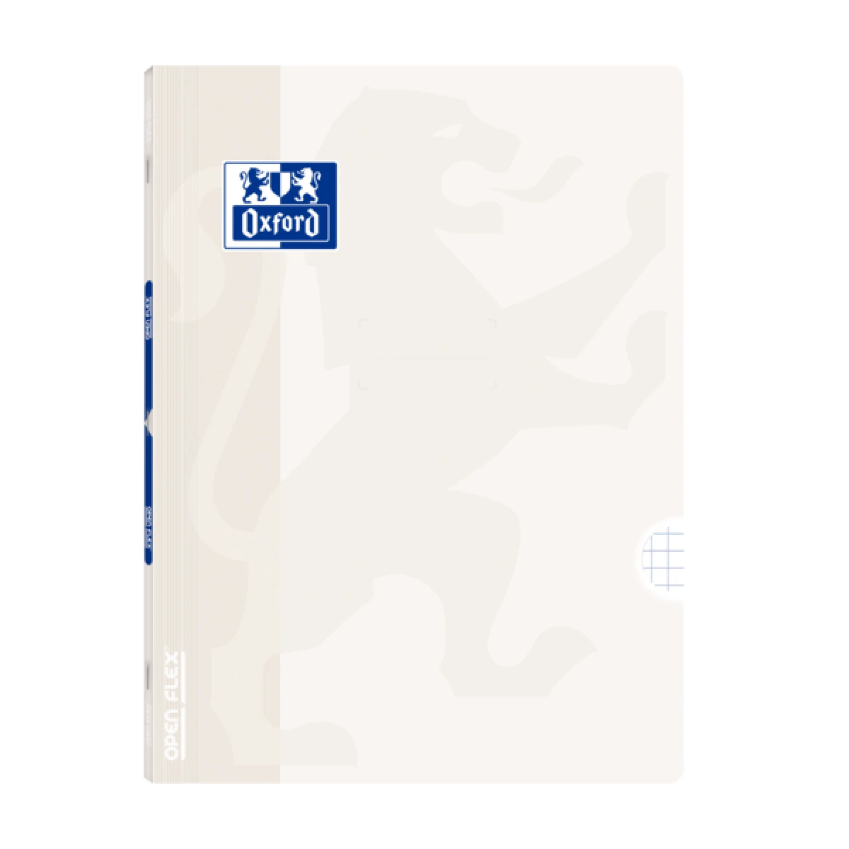 Thumbnail-Caderno Grampeado Oxford Openflex A4 – Capa Plástica Resistente – Grampeado para Maior Durabilidade – 4×4 com Margem para Organizar Suas Notas – 48 Folhas de Papel Branco de Alta Qualidade