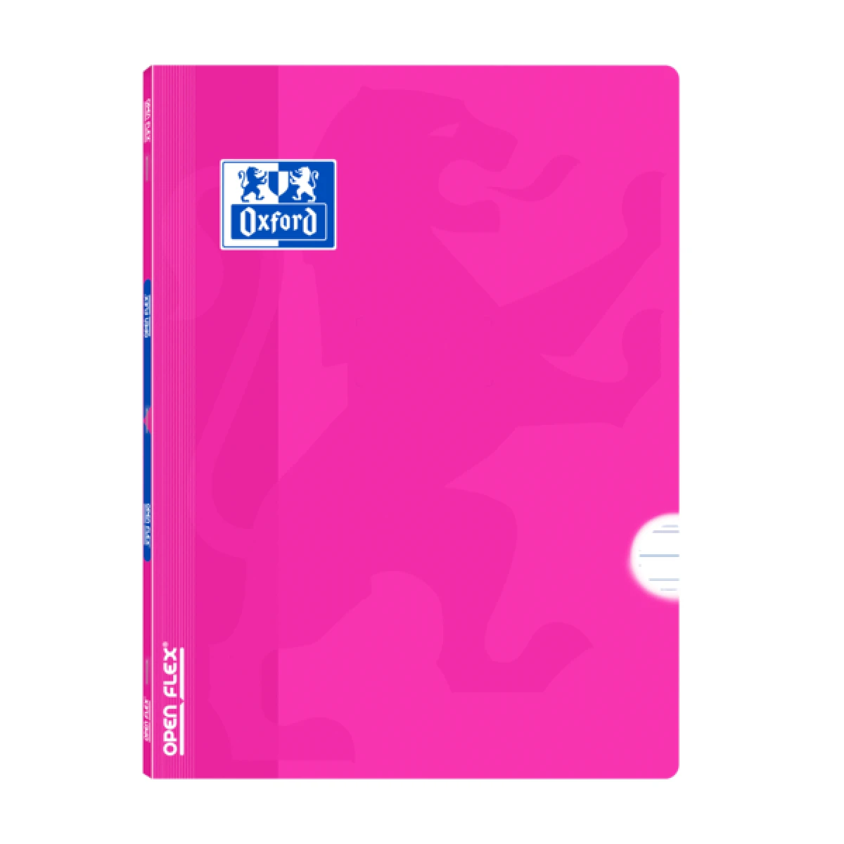 Thumbnail-Caderno Grampeado Oxford Openflex A4 – Capa Plástica Resistente – Grampeado para Maior Durabilidade – Regra 3,5 com Margem para Organizar Suas Notas – 48 Folhas de Papel de Alta Qualidade – Cor Fúcsia