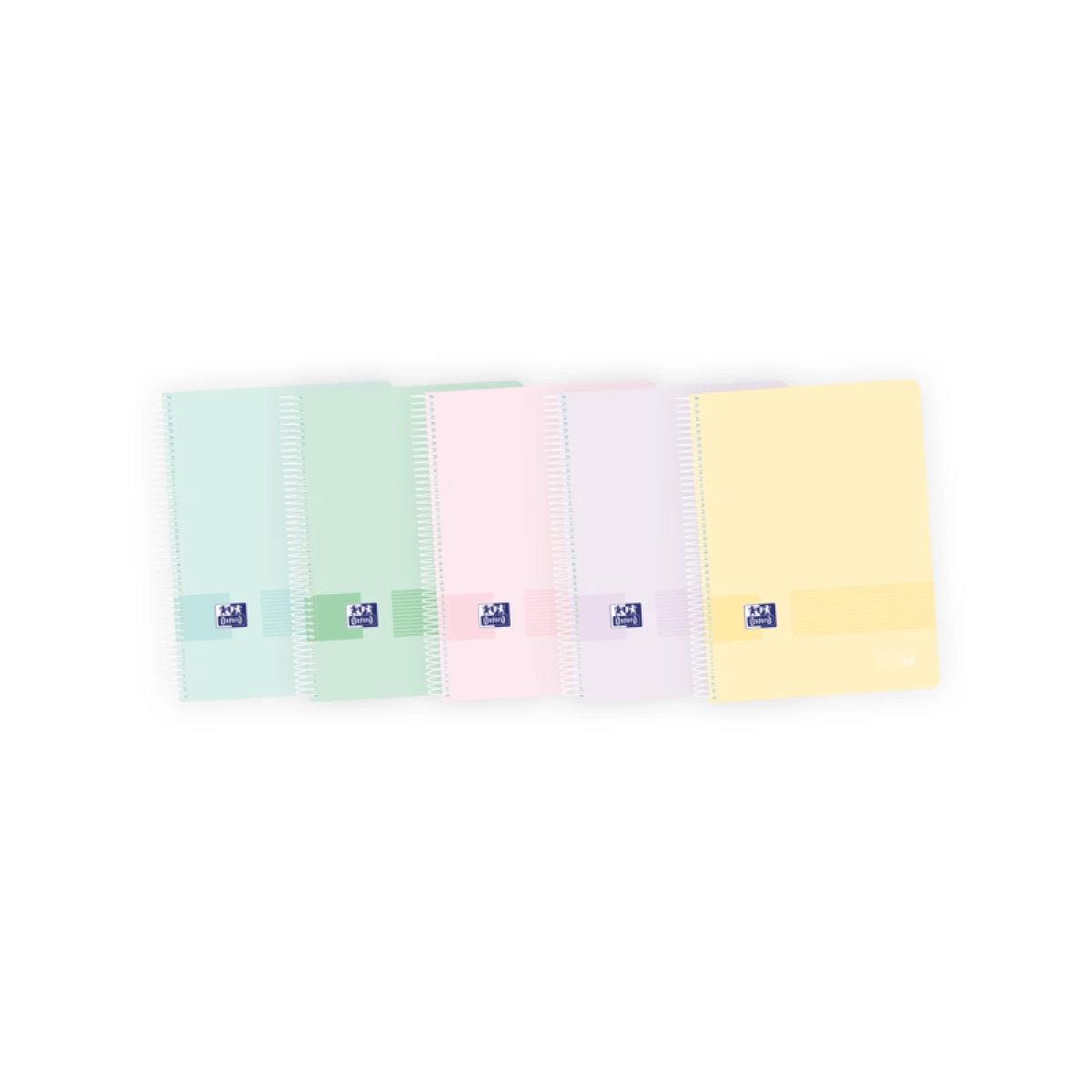 Thumbnail-Oxford Live & Go Europeanbook A4+ – Capa Plástica – 8 Cores Pastel – 160 Folhas – Organização e Estilo num Único Produto