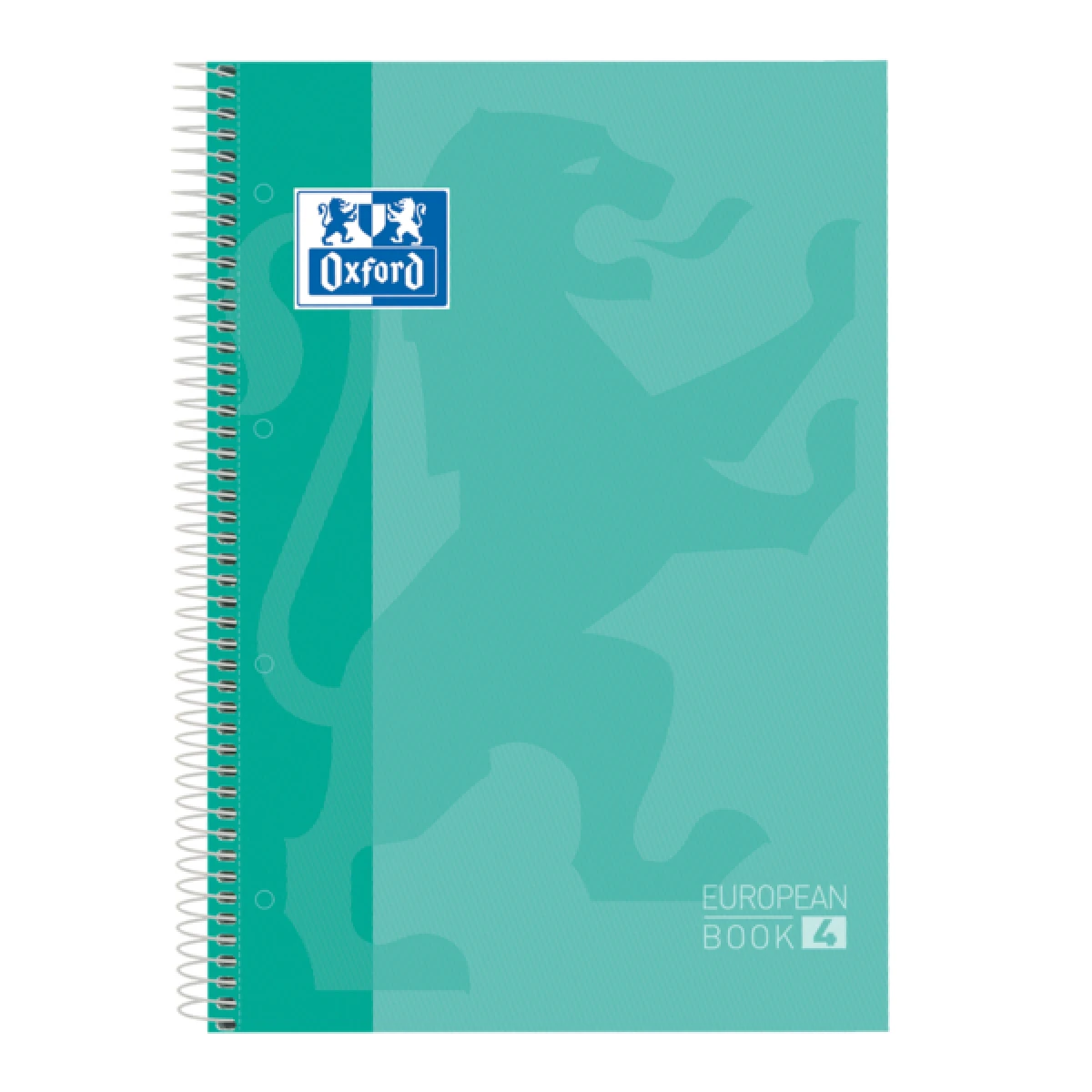 Thumbnail-Oxford School Classic A5+ Europeanbook – Capa Extra Resistente – 50% mais Folhas Grátis – Grade 5×5 – 120 Folhas – Cor Menta Gelo