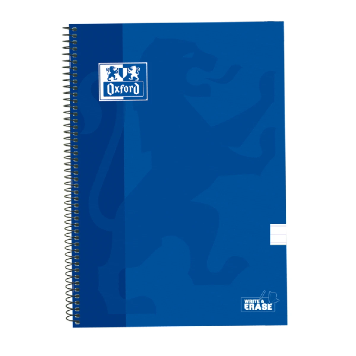 Thumbnail-Oxford School Classic Cuaderno Spiral Cover Extradura Write&Erase – Folio 1 Linea con Margen – 80 folhas – cor azul marinho