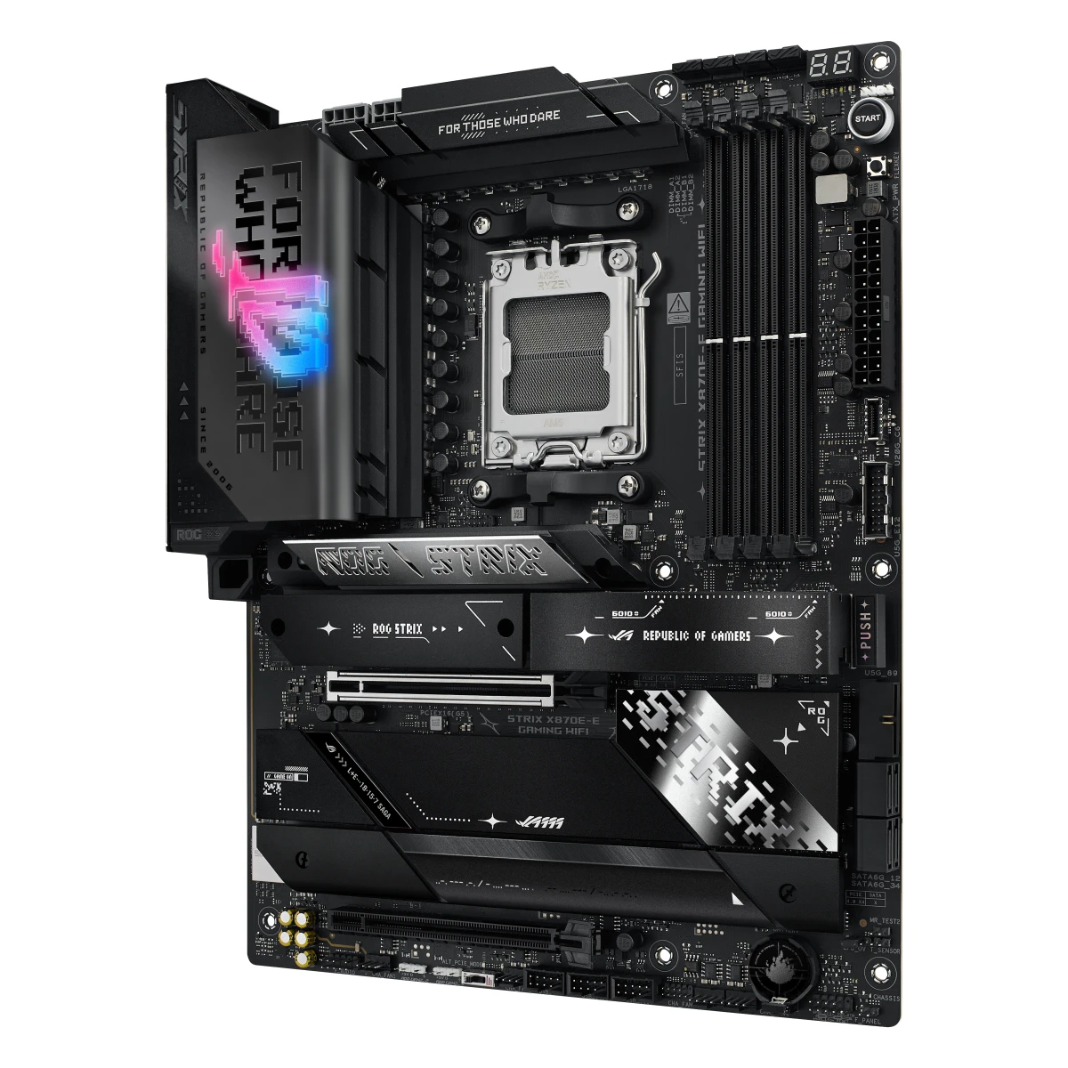 Galery – ASUS ROG STRIX X870E-E GAMING WIFI AMD X870E Ranhura AM5 ATX0