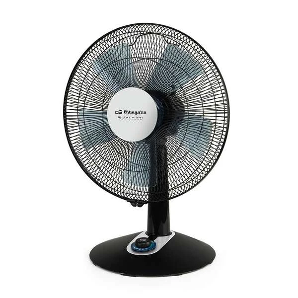 Thumbnail-Orbegozo TF 0139 Ventilador de Sobremesa Elegante e Potente – Potência 45W – 2 Velocidades + Turbo + Silencioso – Diâmetro 35cm – Design Moderno – Oscilação Automática