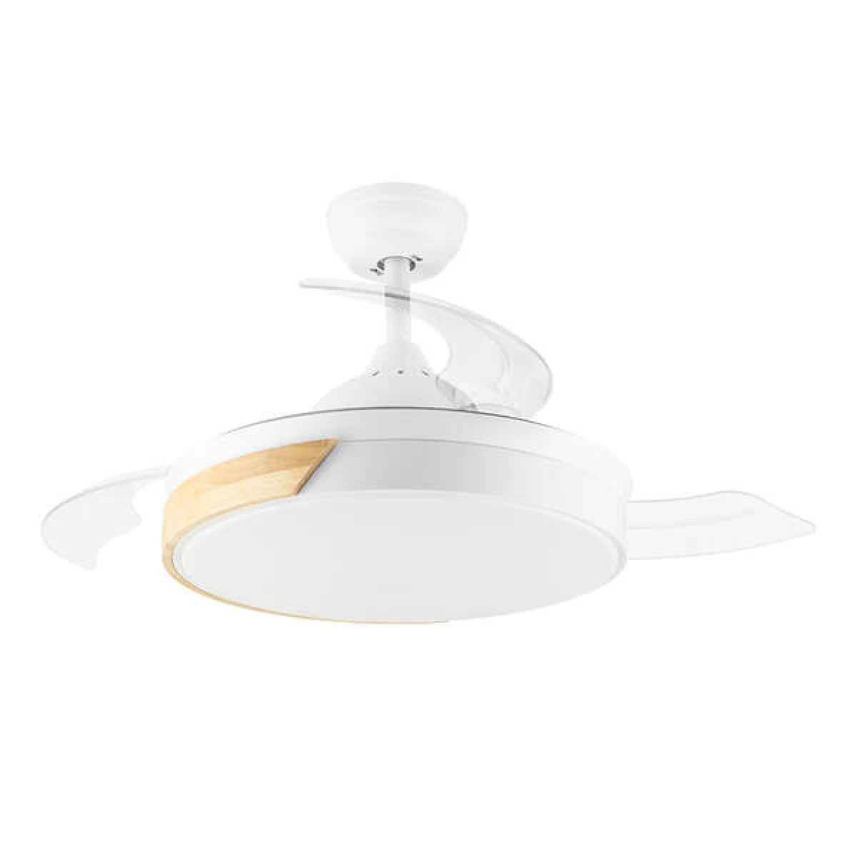 Thumbnail-Orbegozo CP 136105 Ventilador Techo Elegance Ventilador Techo com design elegante e ótima funcionalidade – Lâminas retráteis – Motor DC silencioso – Iluminação LED e sistema reversível