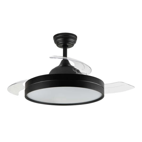 Thumbnail-Orbegozo CP 137105 Ventilador Techo Elegance Eficiente e Silencioso – Lâminas Retráteis – Motor DC – Luz LED – Controle Remoto – Ventilação Reversível – Temporizador Programável
